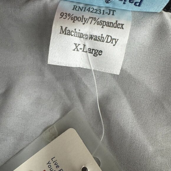 Ripskirt Hawaii Wrap Skirt Cover Up XL Shibori Butterfly Charcoal NWT SW-2079 - Picture 10 of 10